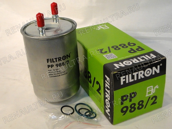 Фото запчасти рено renault parts, nissan ниссан: топливный фильтр Код производителя PP 988/2 Производитель FILTRON 